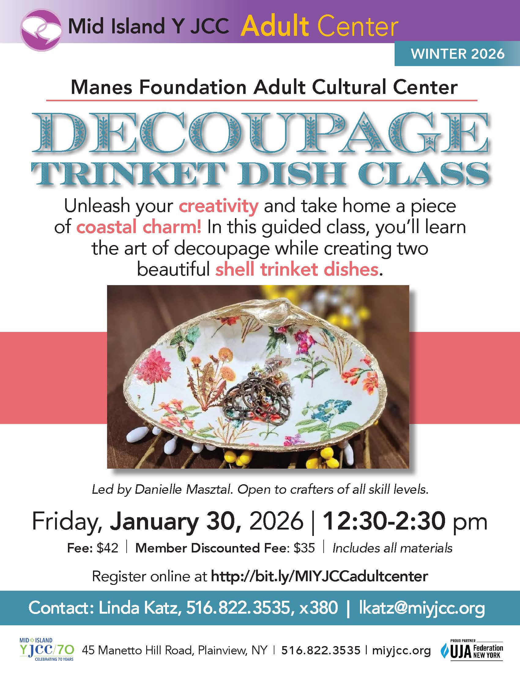 Decoupage Trinket Dish Class