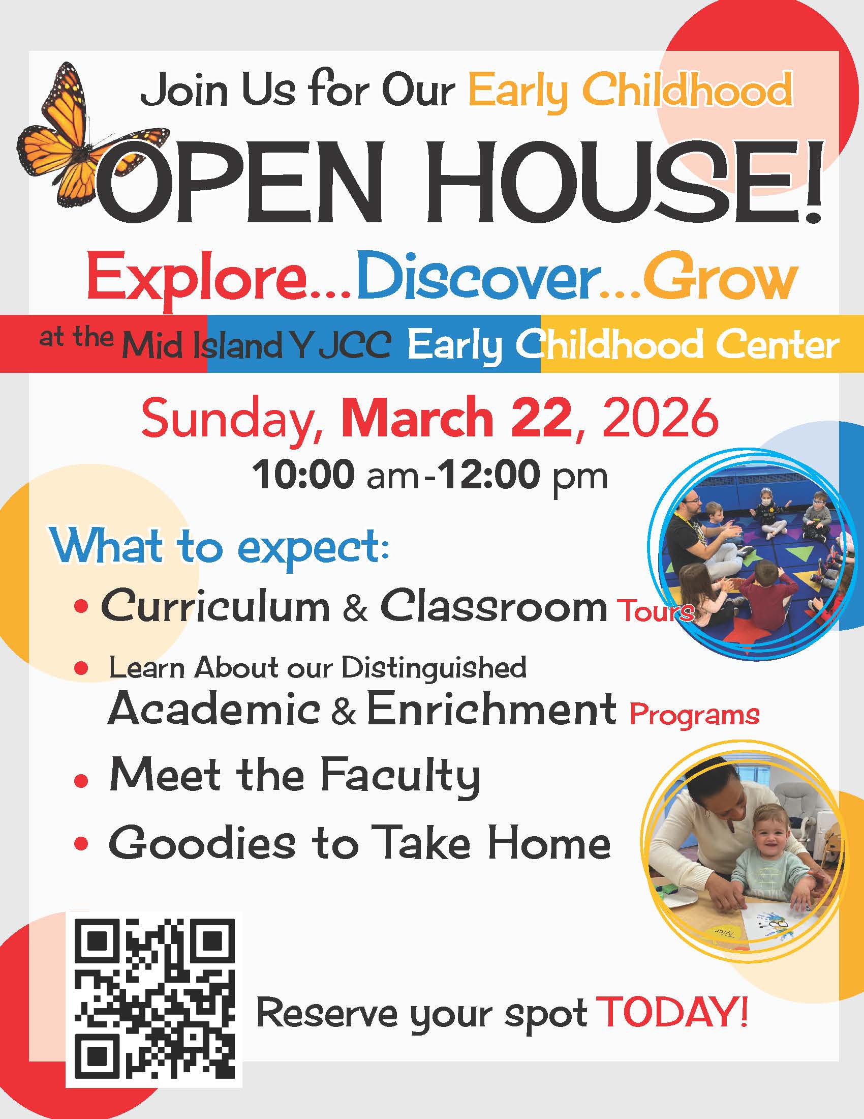 Mid Island Y JCC Early Childhood Center Open House