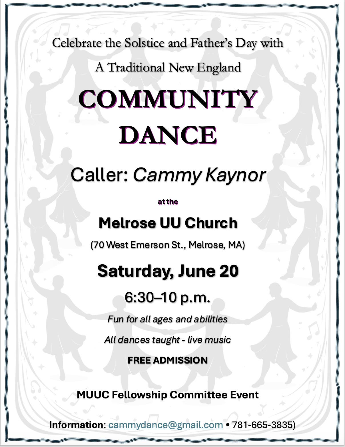 Traditional New England Community Dance