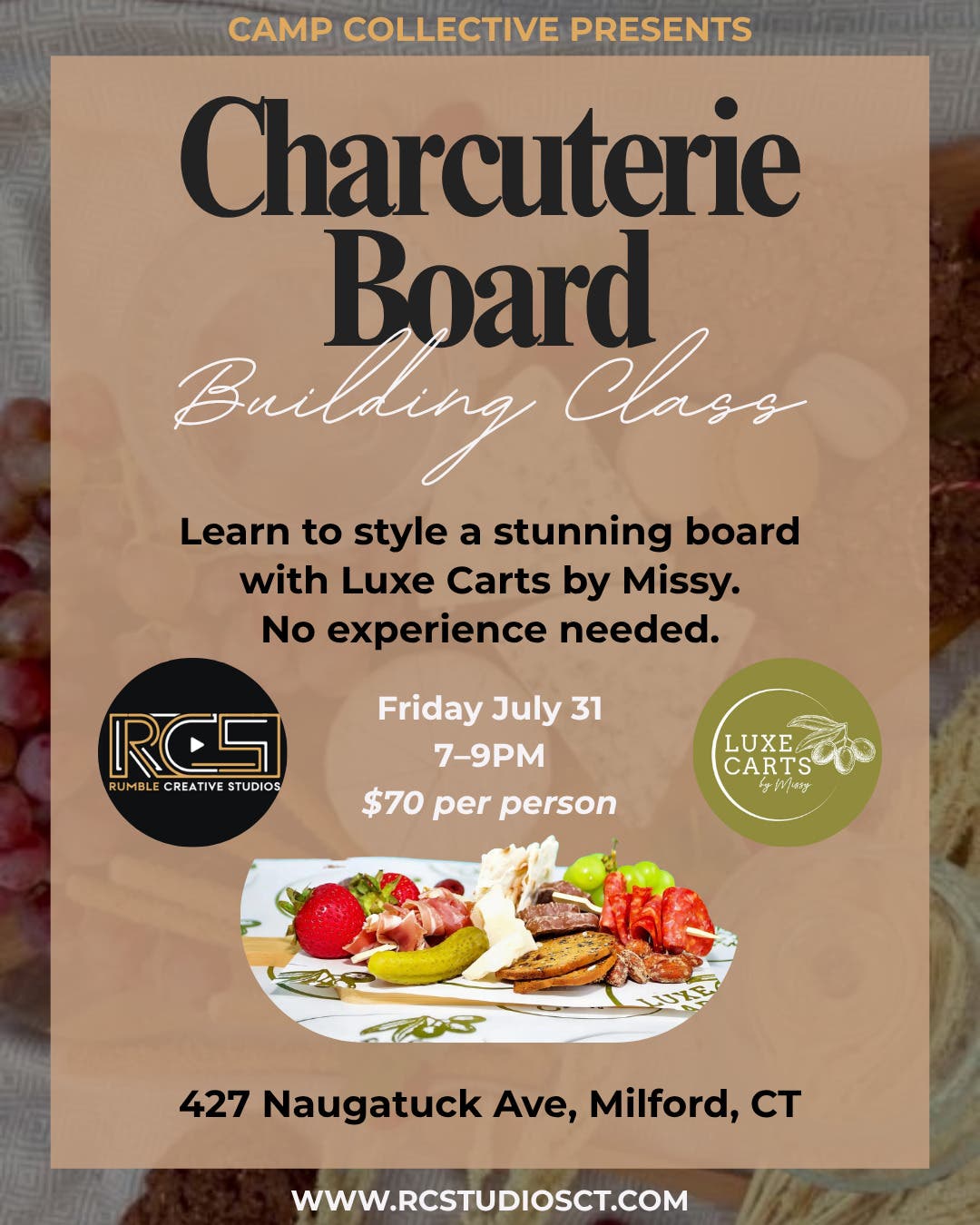 RCS Camp Collective: Charcuterie Board Building