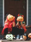 Halloween costume parade and a reptile program