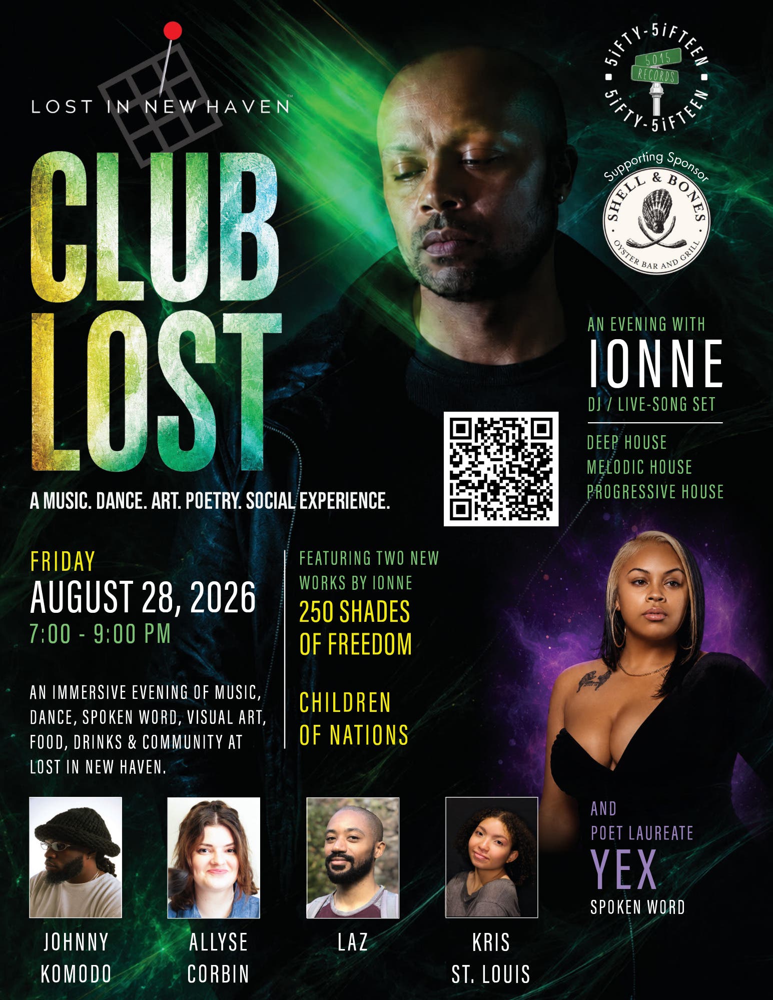Club Lost: A Music. Dance. Poetry. Social Experience.