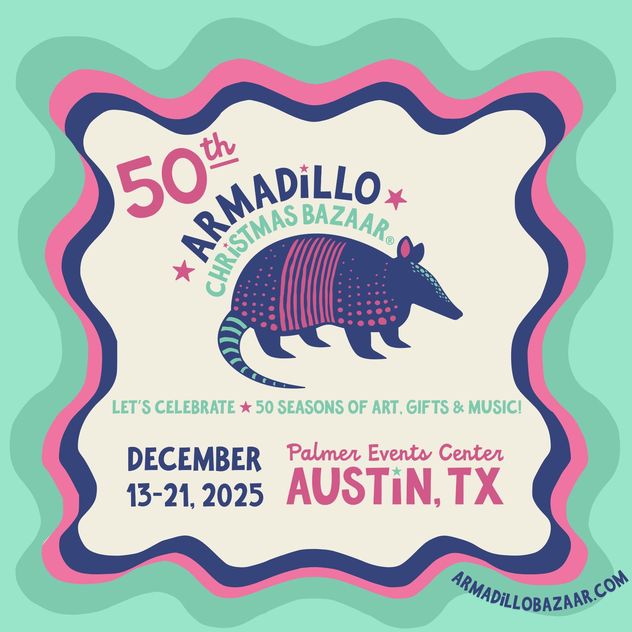  Armadillo Christmas Bazaar’s 50th season this Dec. 13-21 at the Palmer Events Center