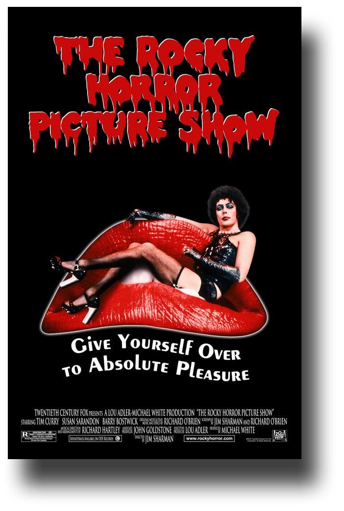 Come See The Rocky Horror Picture Show on Saturday, October 25, 2025, At Rooftop Cinema Club 