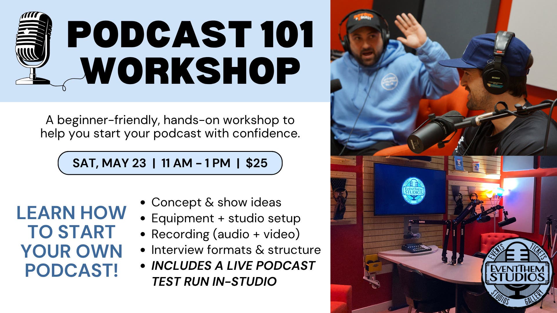 Podcast 101 Workshop