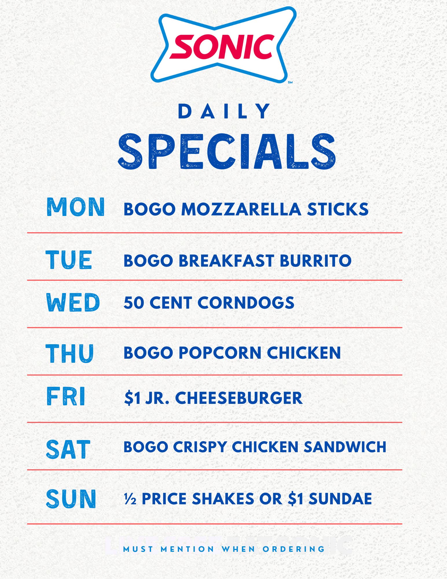 Salt Lake City SONIC Drive-Ins Celebrate the Season of Giving with Daily Holiday Specials