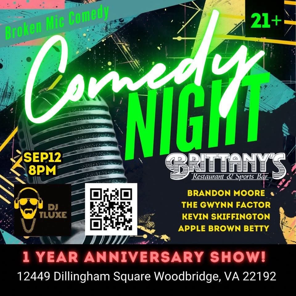 Comedy Night at Brittany's: 1 Year Anniversary Show