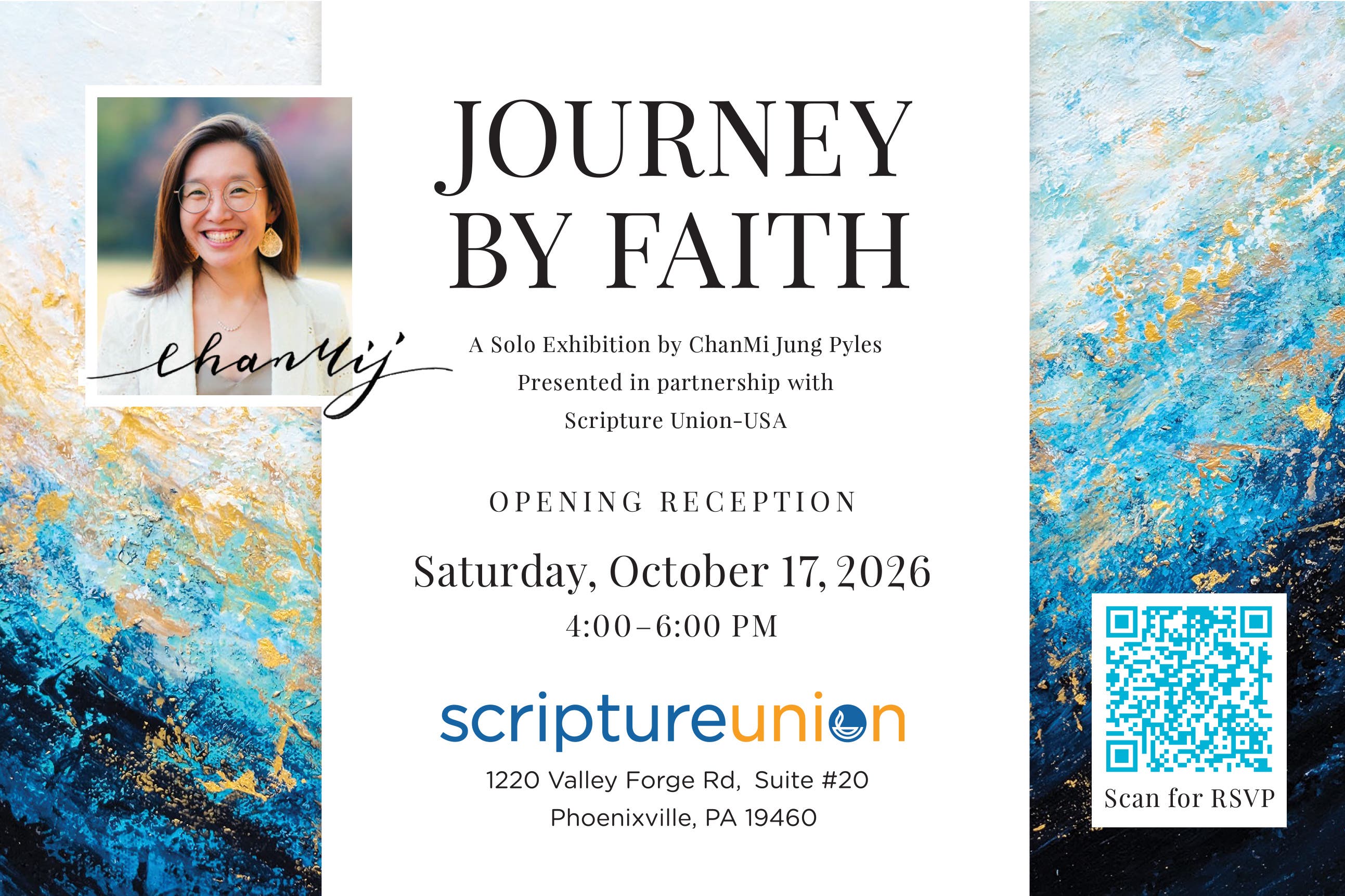Journey by Faith: A Solo Exhibition by ChanMi Jung Pyles