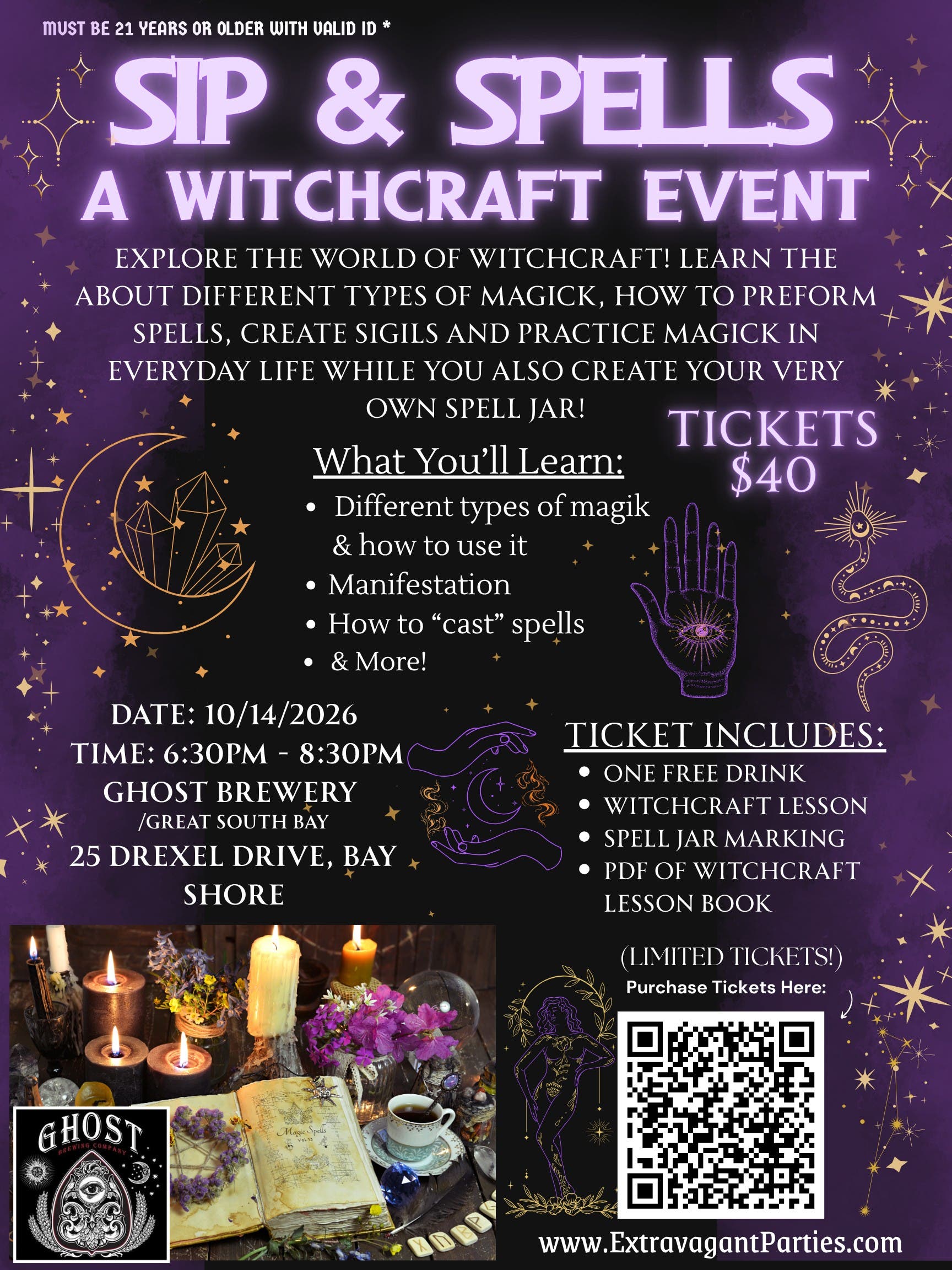 Sip & Spells: A Witchcraft Event