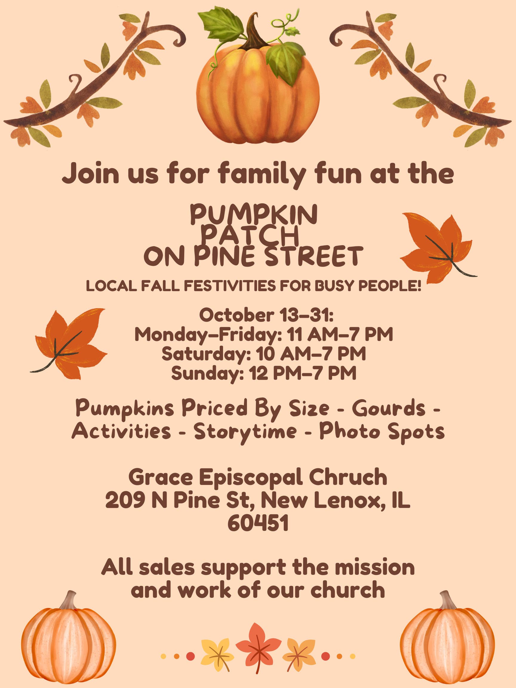 The Pumpkin Patch on Pine Street