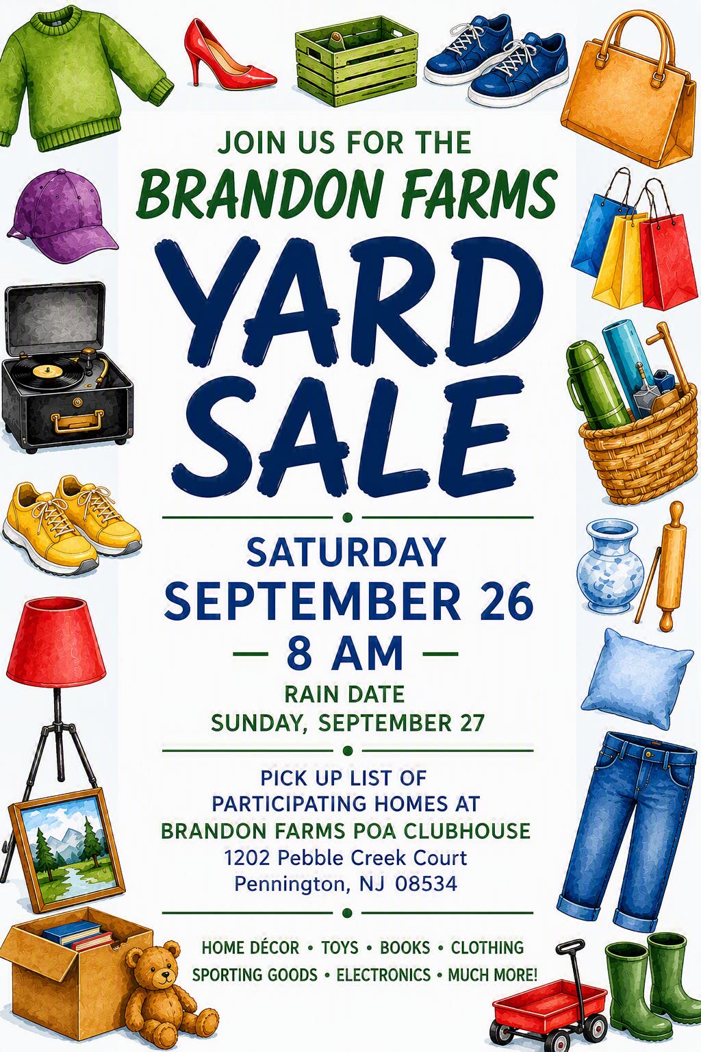 Brandon Farms Community Yard Sale
