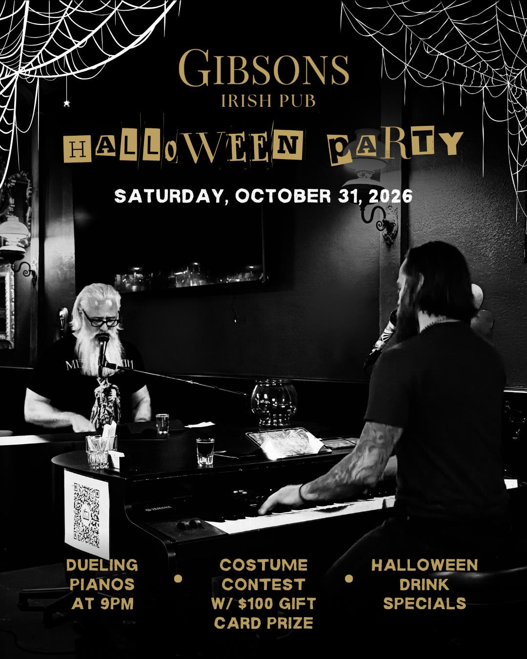 Halloween Party at Gibsons Irish Pub