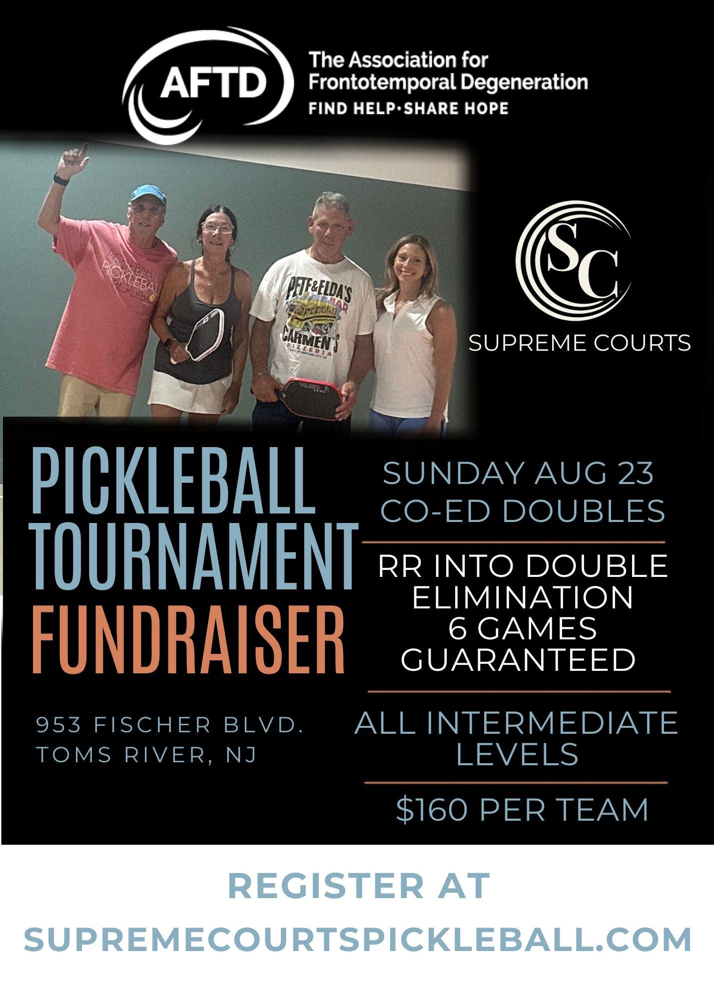 Pickleball Tournament Fundraiser