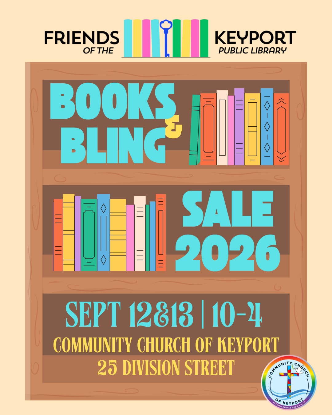Friends of the Keyport Public Library Books & Bling Sale 2026