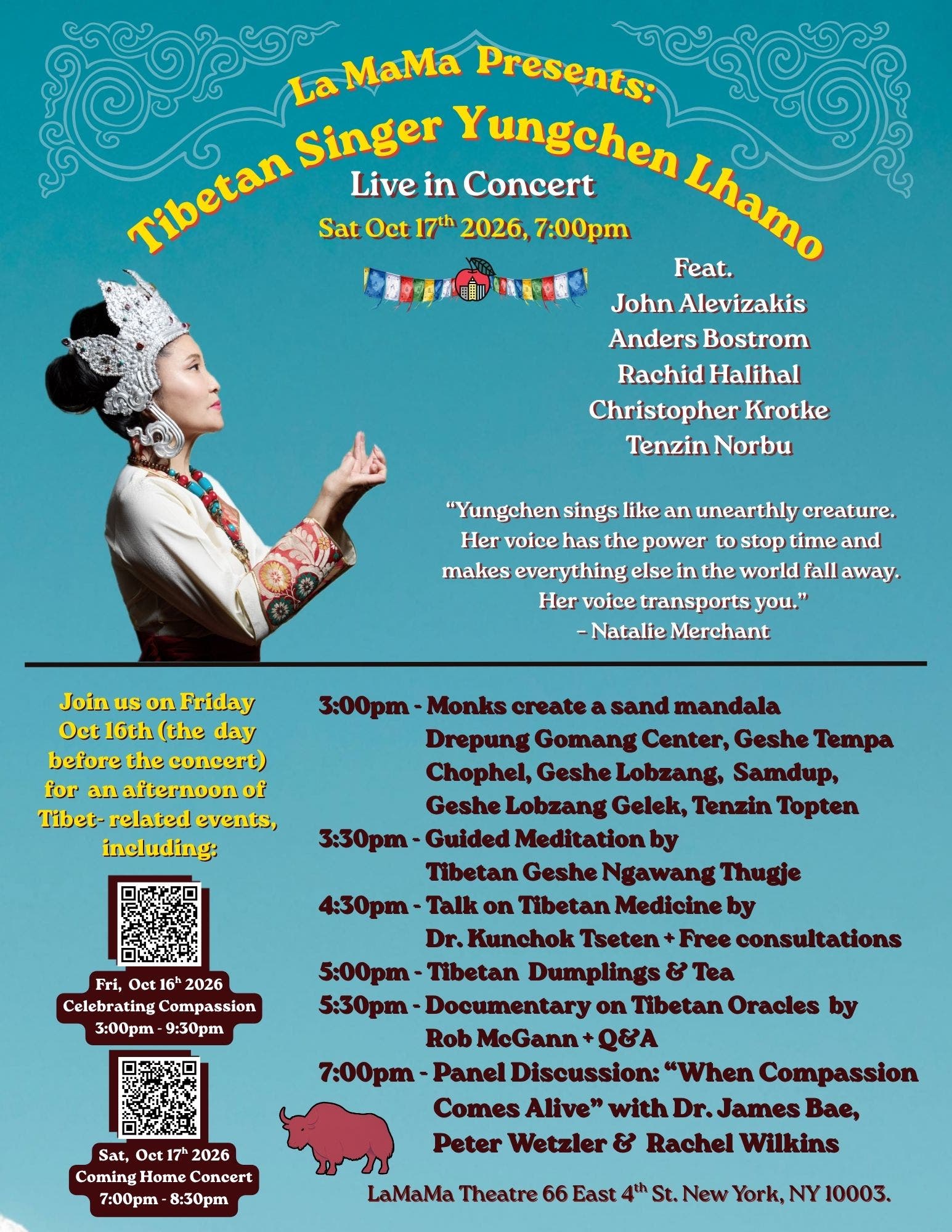 Coming Home: Tibetan Singer Yungchen Lhamo Live in Concert