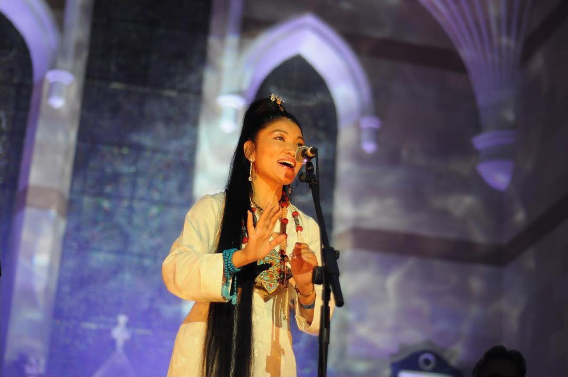 Tibetan Singer Yungchen Lhamo Live in Concert at Kingston's Old Dutch Church