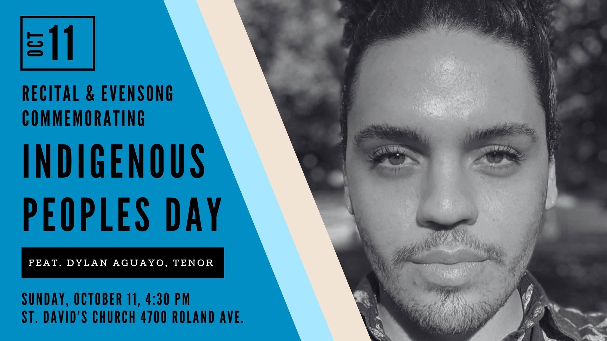 Recital & Evensong for Indigenous Peoples Day