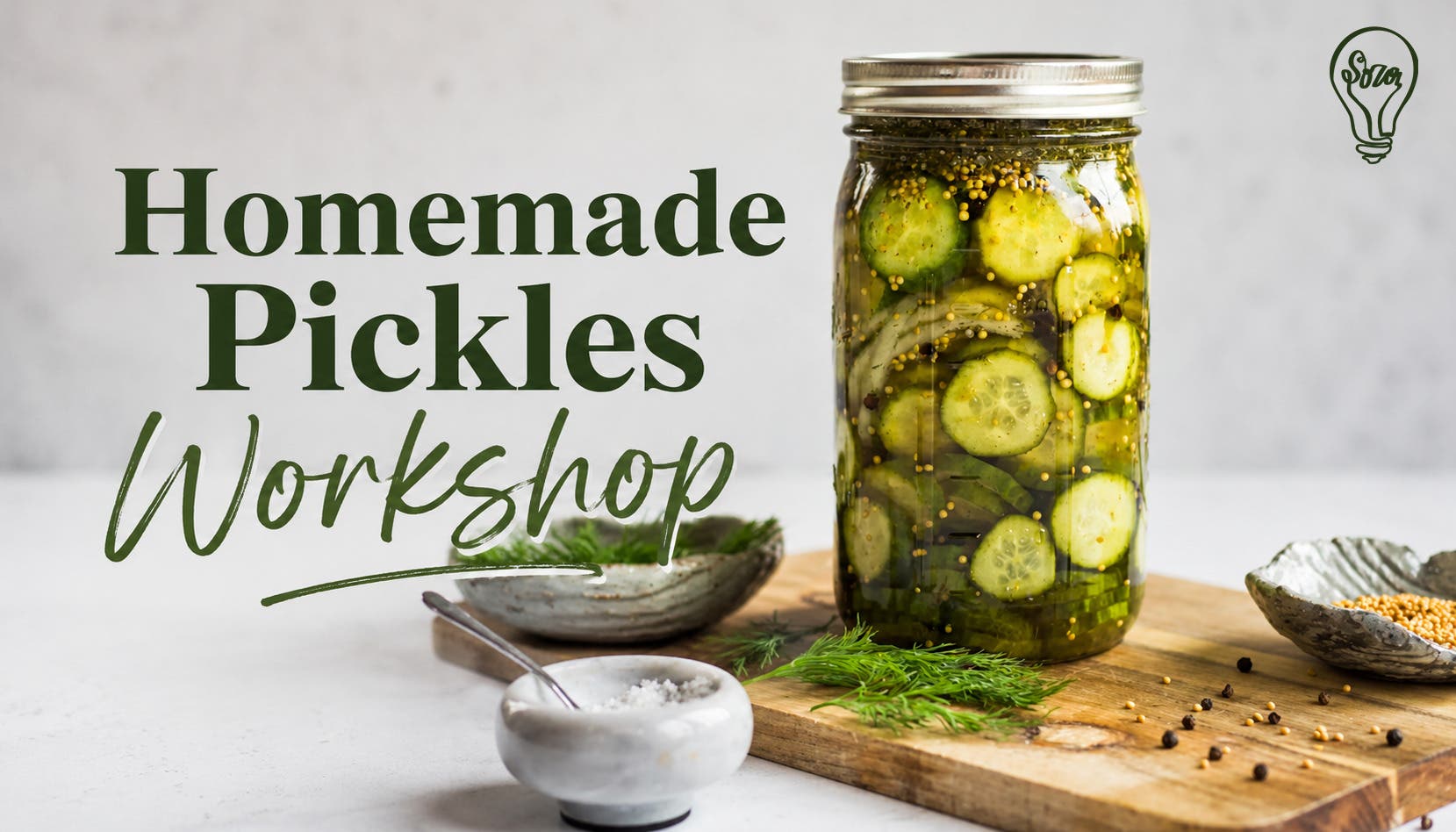 Creative Exploration: Homemade Pickles Workshop