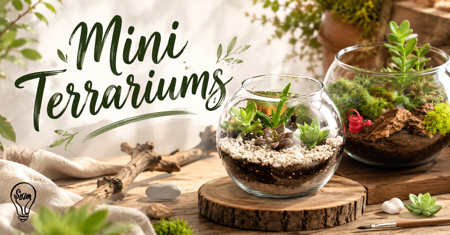 Creative Exploration: Mini Terrariums