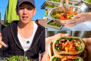 URBAN SPROUT salad bar
