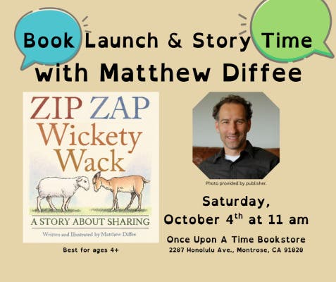 Book Launch and Story Time with New Yorker Cartoonist Matthew Diffee