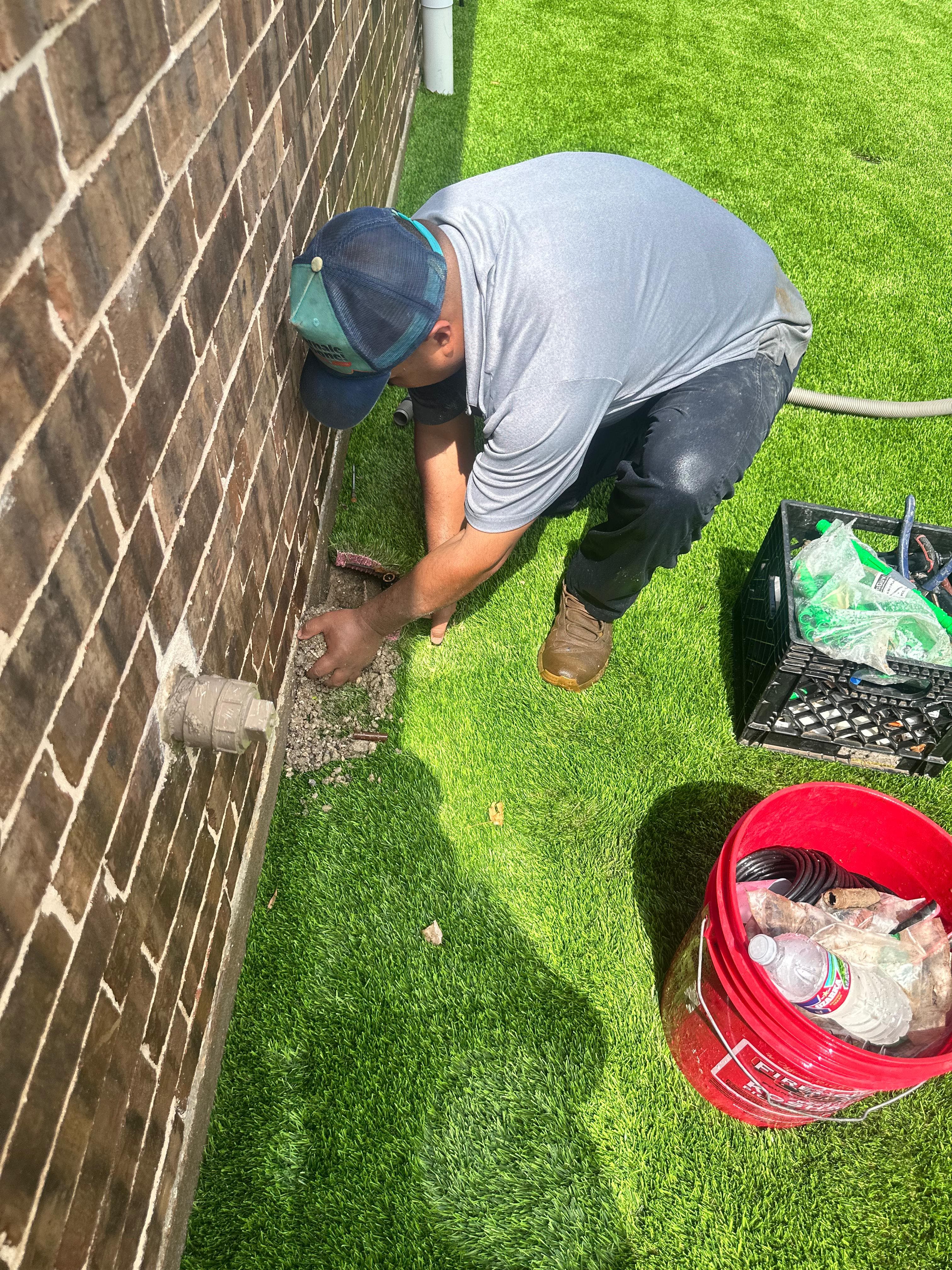 Hidden Sprinkler Leaks on Artificial Turf 🚨💧