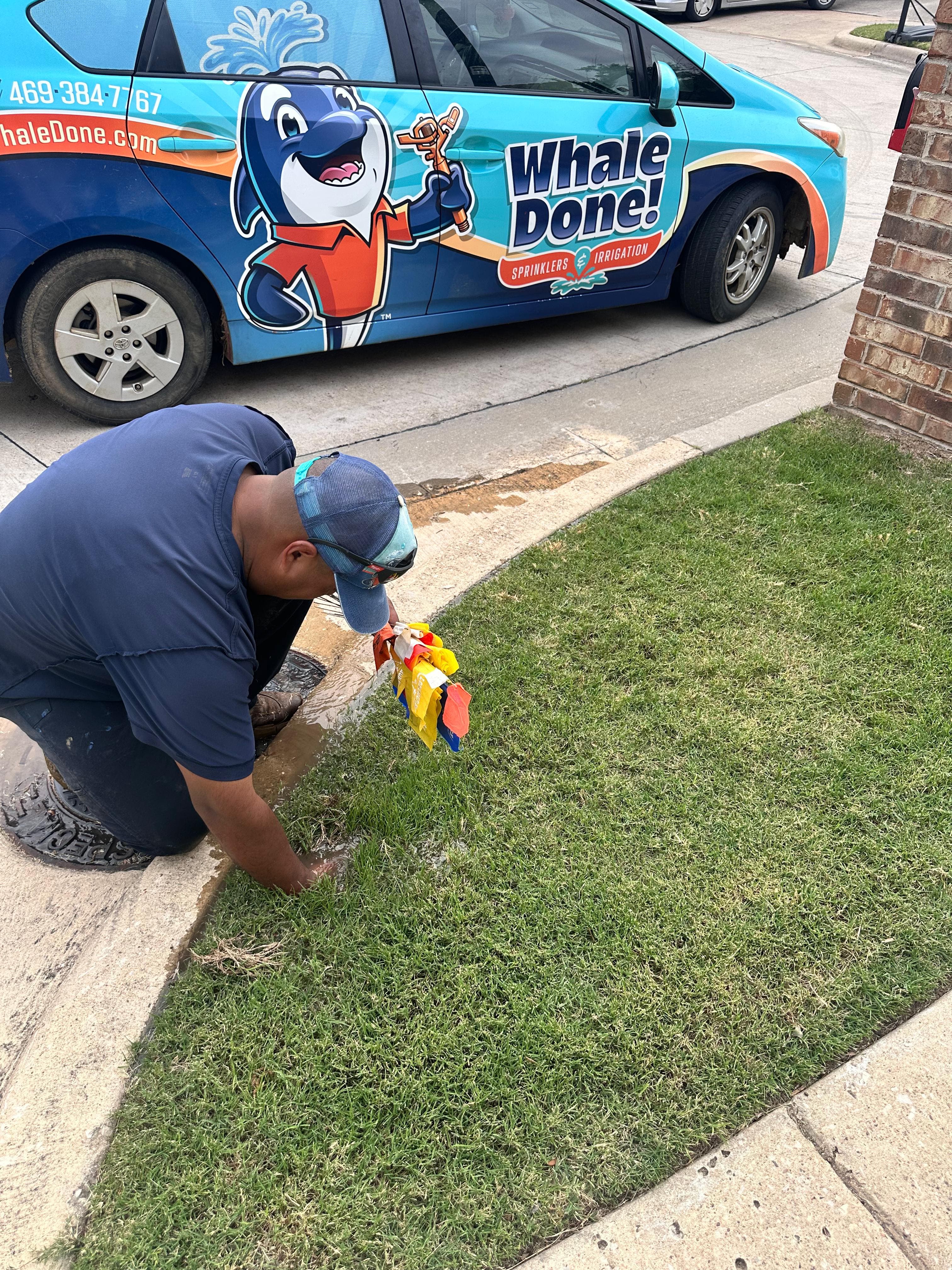 Sprinkler Head Repair Helps McKinney Homeowner Improve Lawn Health and Water Efficiency