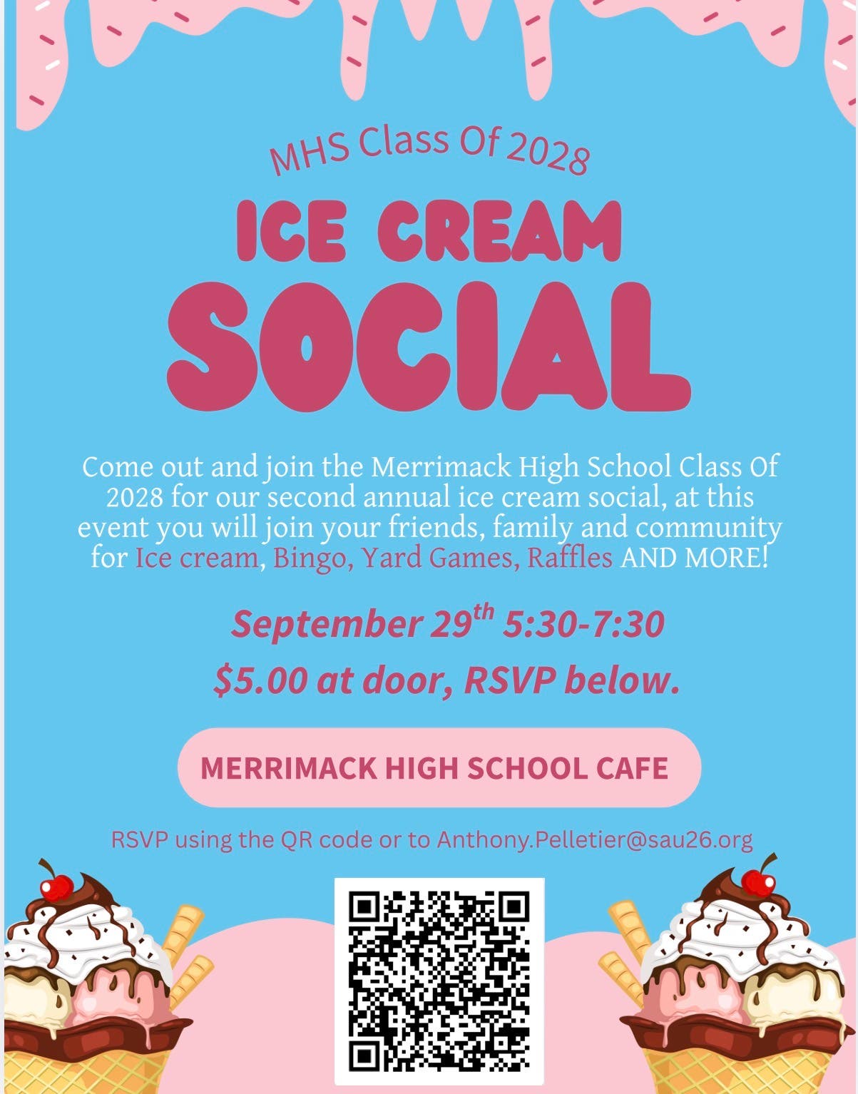 MHS Class Of 2028 Ice Cream Social