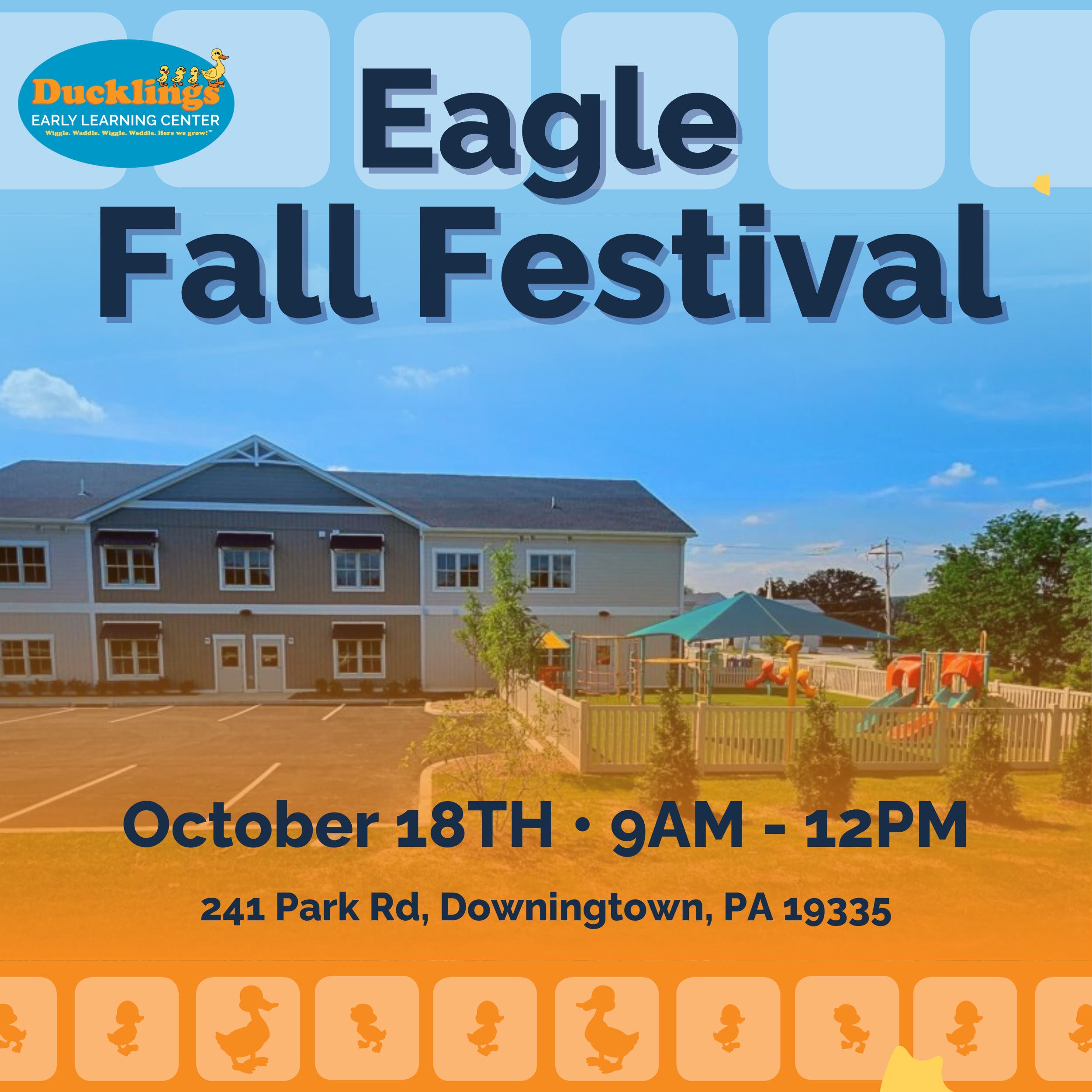 Oct 18 | Ducklings Early Learning Center Grand Opening Fall Festival ...