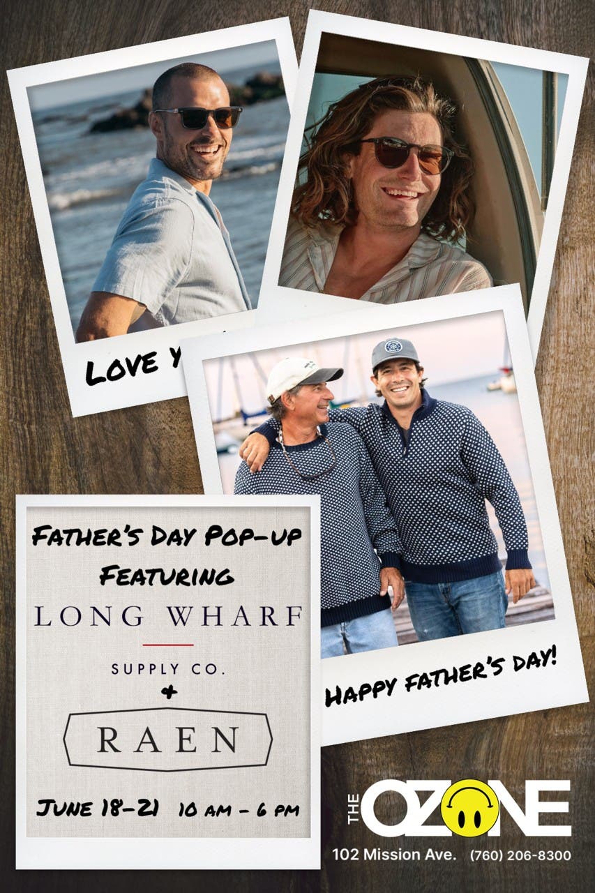 Father's Day Pop Up at The Ozone, Featuring Long Wharf Supply Co.
