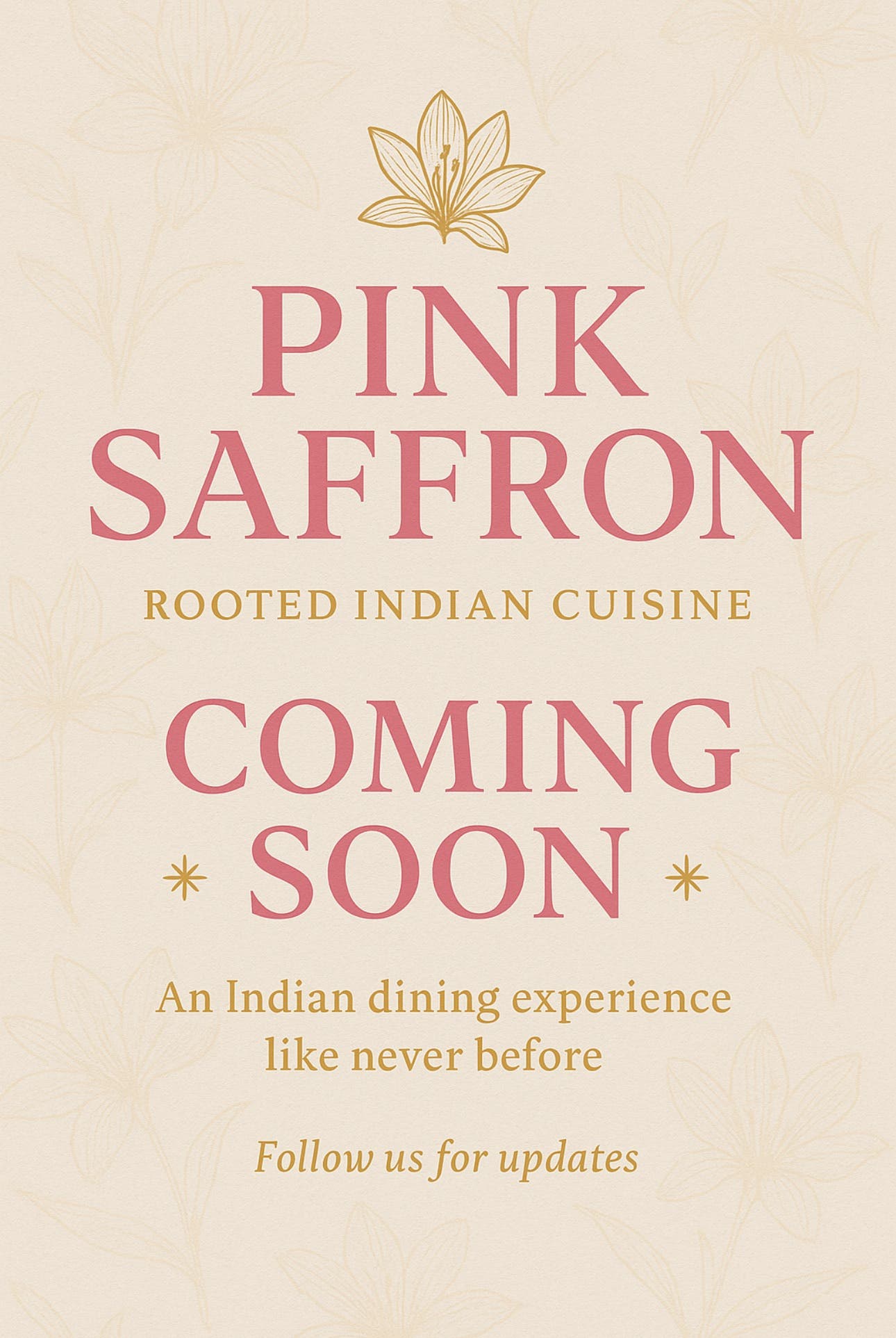 Restaurant opening soon 