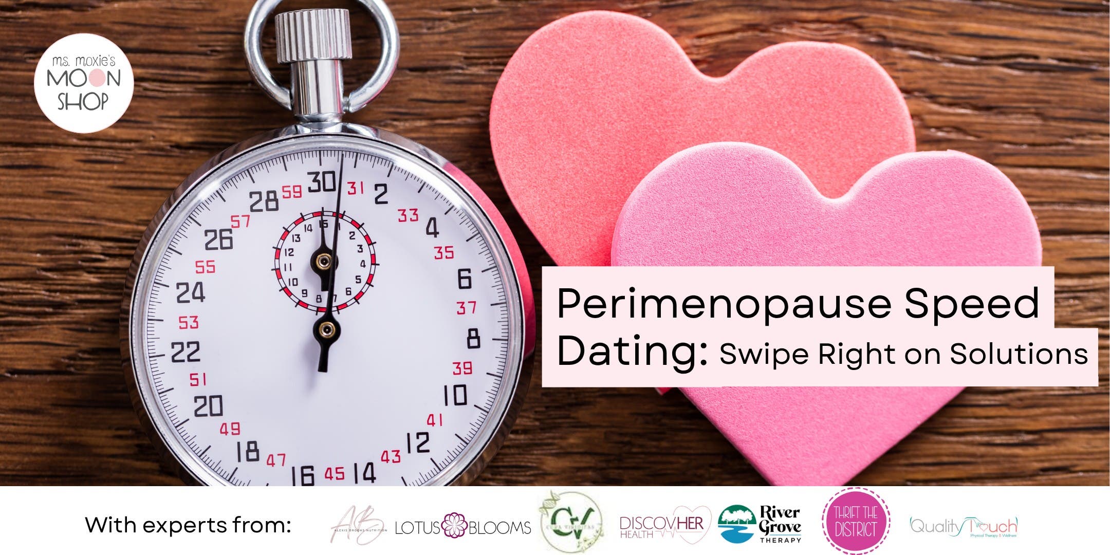 Perimenopause Speed Dating Event - October 23