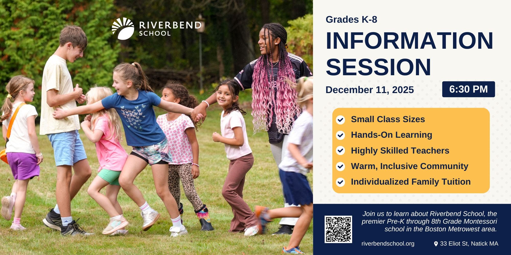 Riverbend School Information Session
