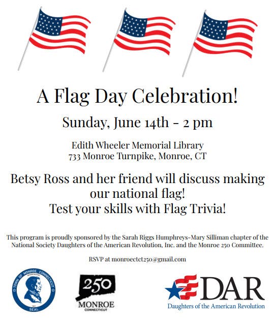 Flag Day fun at Wheeler Library