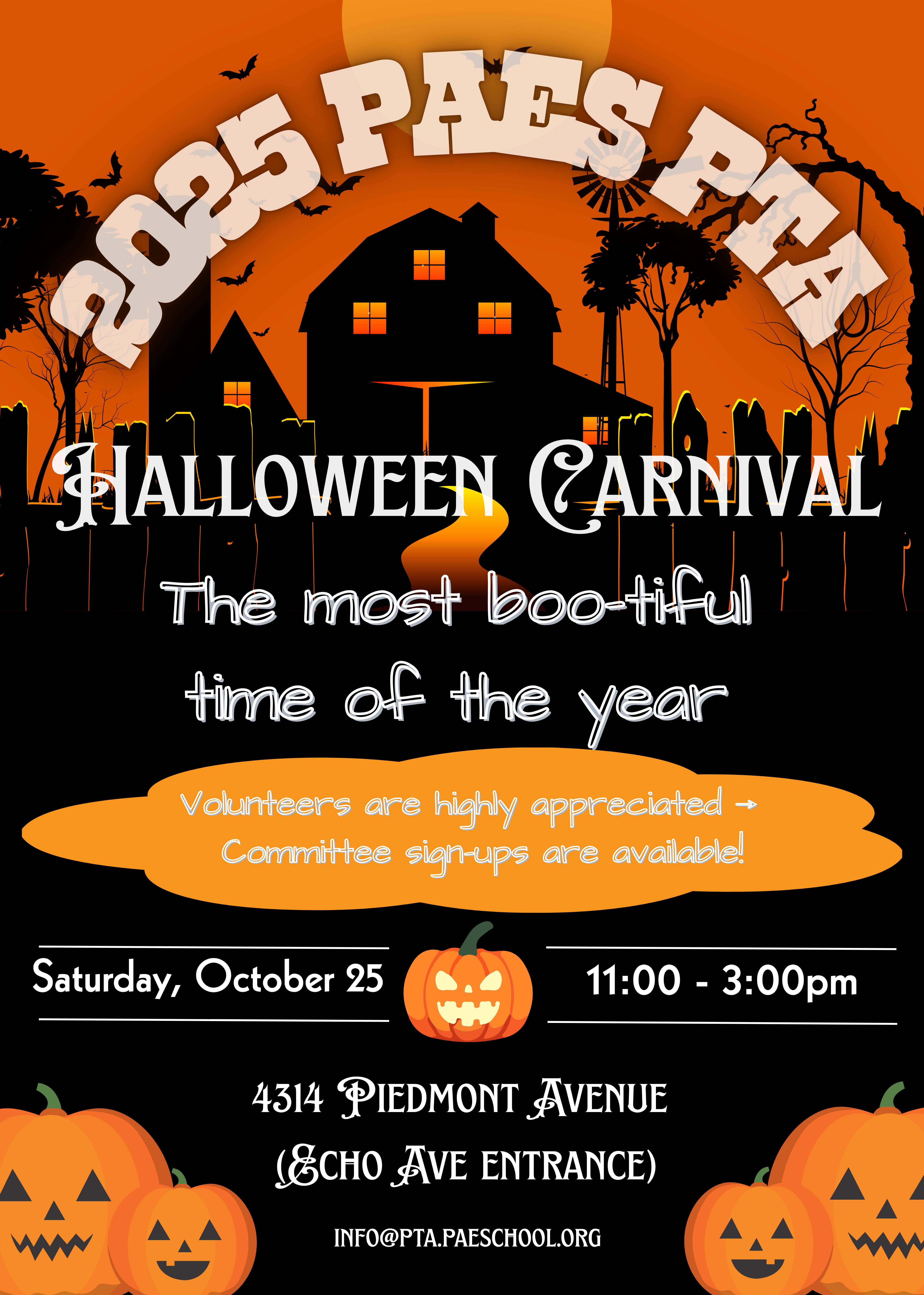 Halloween Carnival - Free Entry!
