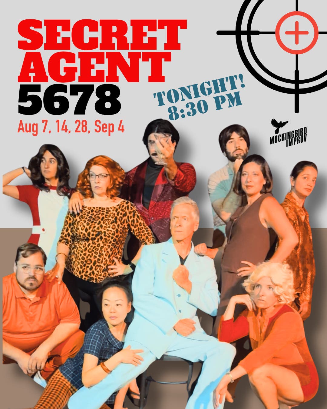 Secret Agent 5678: An Improvised Spy Story