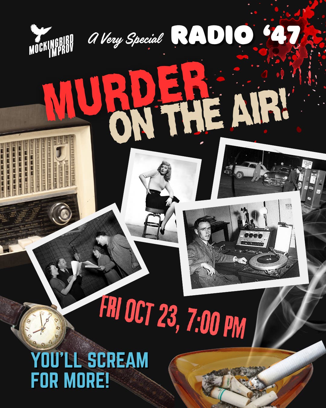 Murder ON THE AIR!