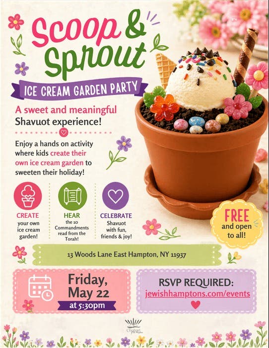 Scoop & Sprout Ice Cream Garden Party