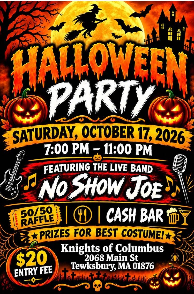 Tewksbury Knights of Columbus Halloween Party