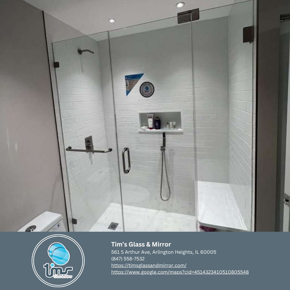 Shower Glass Installation in Northbrook and Greater Chicago: A Clear Upgrade for Every Bathroom