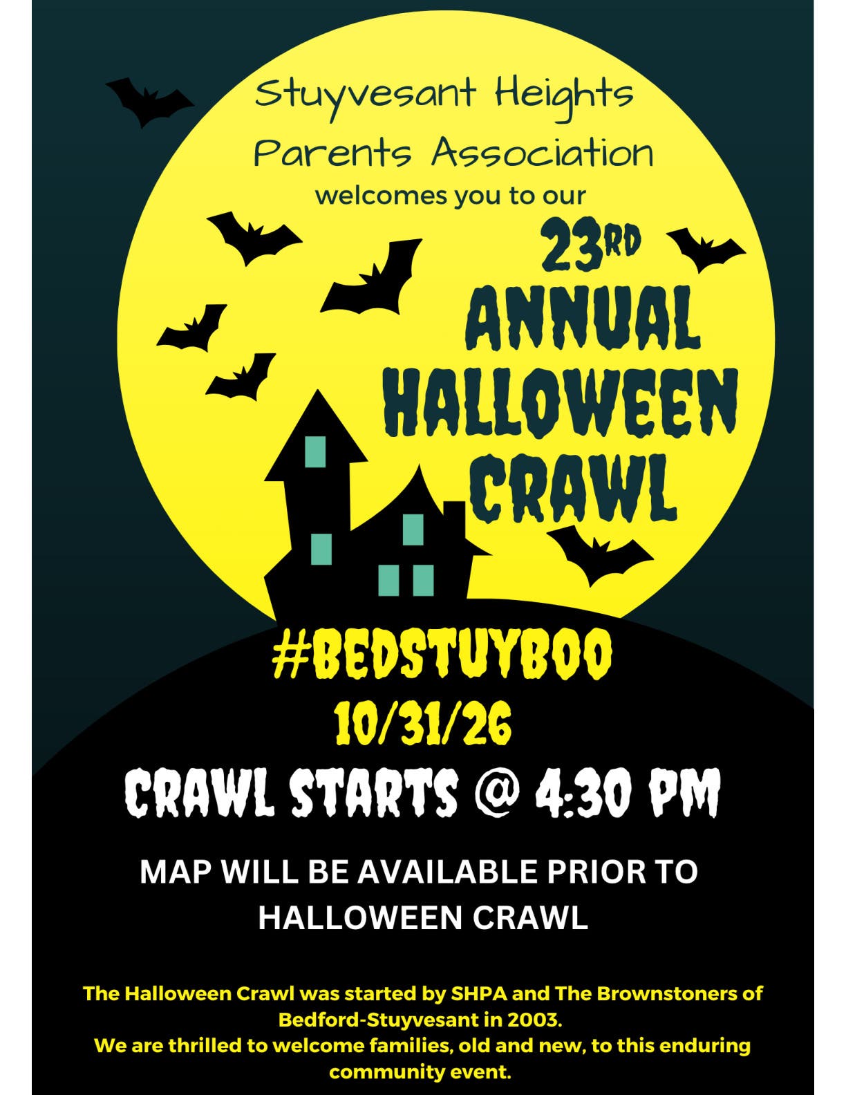 23rd Annual Stuyvesant Heights Parents Association Halloween Crawl