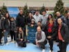 Sal Mangano (right), President of Mangano Family Funeral Homes, partners with the Deer Park Fire Department, Warrior Joseph Baggio and The Works Barbershop to bring hope and comfort to sick children and families in need this holiday season.
