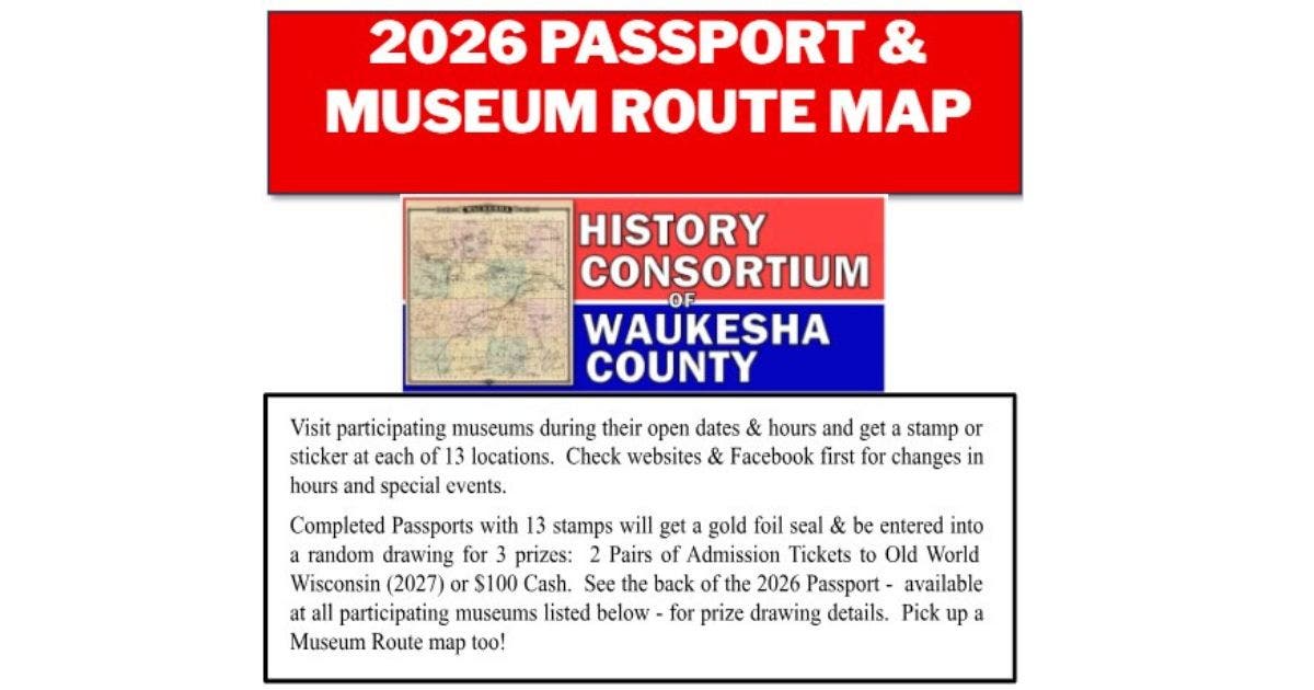 2026 Passport & Museum Route Map
