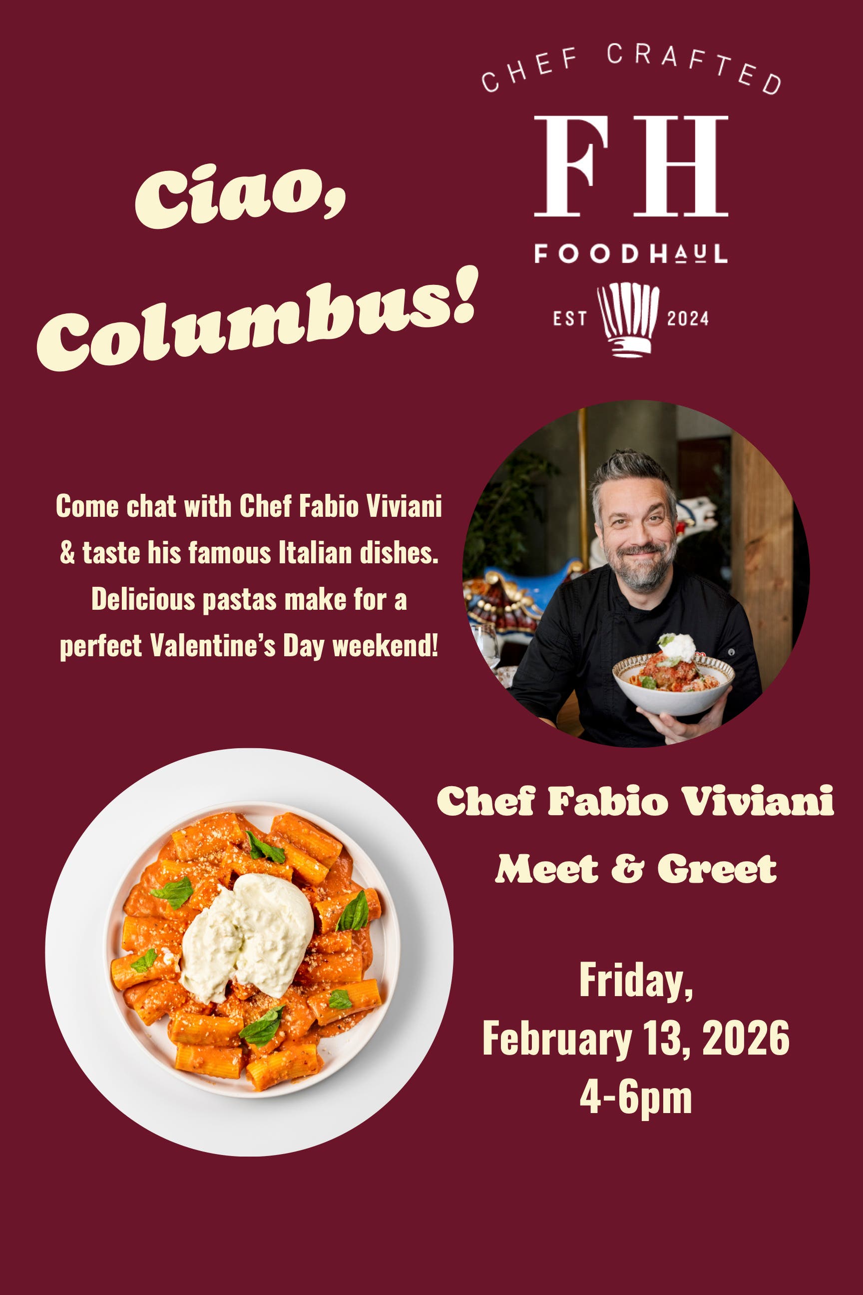 Chef Fabio Viviani Meet & Greet