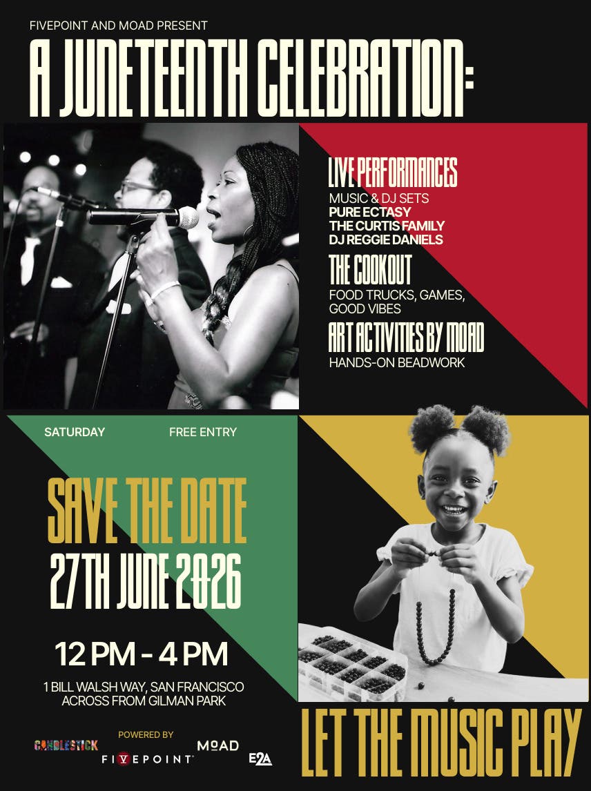 Juneteenth Celebration: Let the Music Play in Bayview, June 27