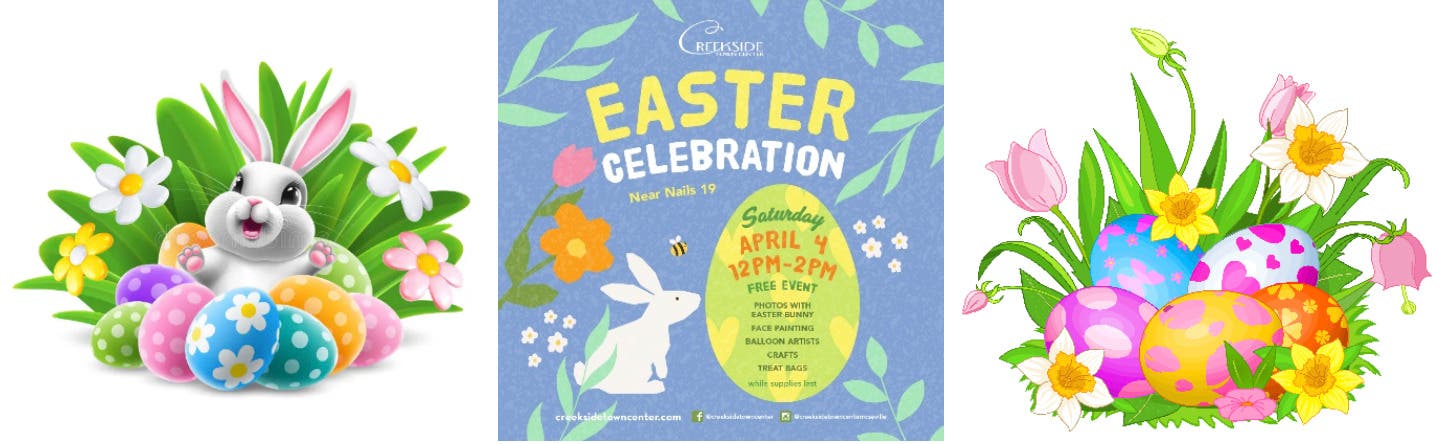  Spring Easter Celebration at the Creekside Town Center