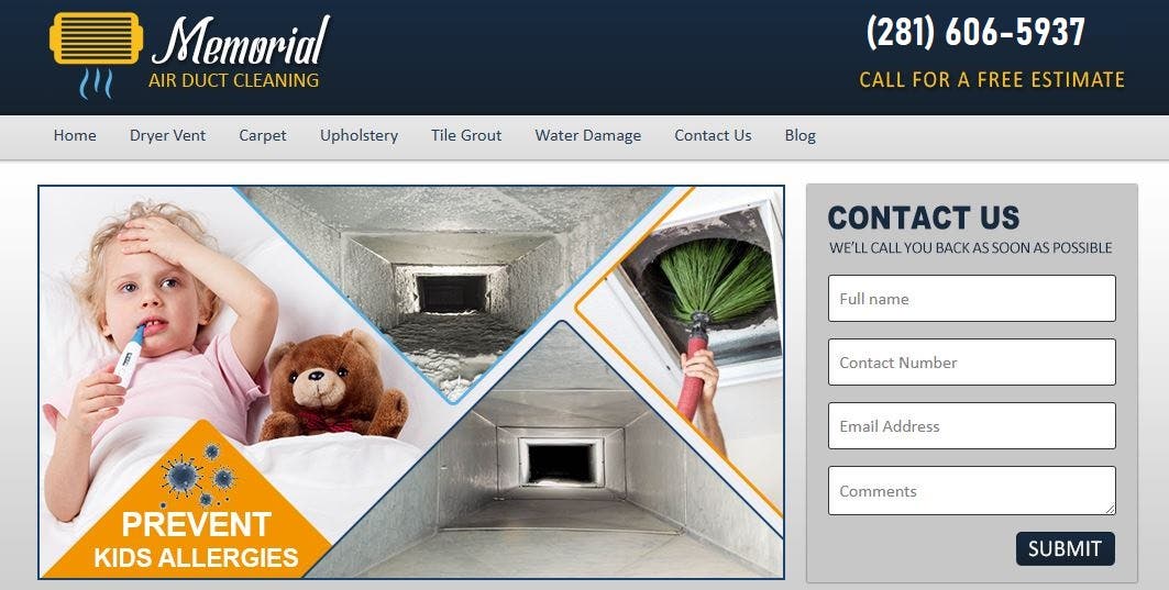 Air Duct Cleaning Memorial TX