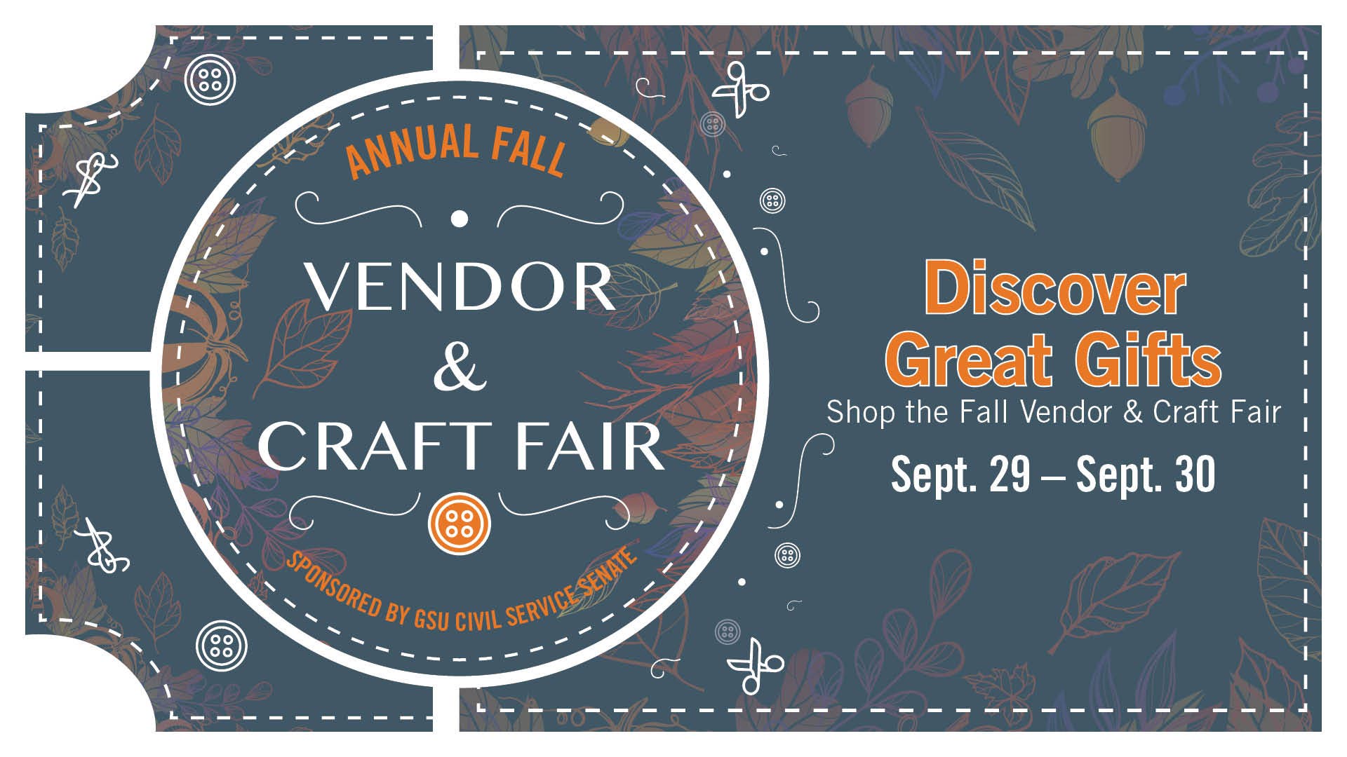 Annual Fall Vendor and Craft Fair