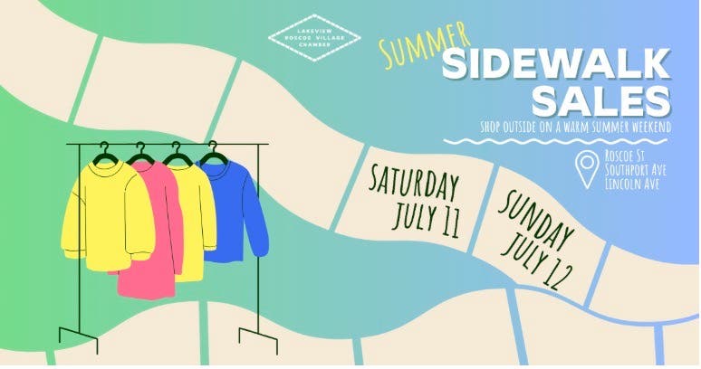 Summer Sidewalk Sales