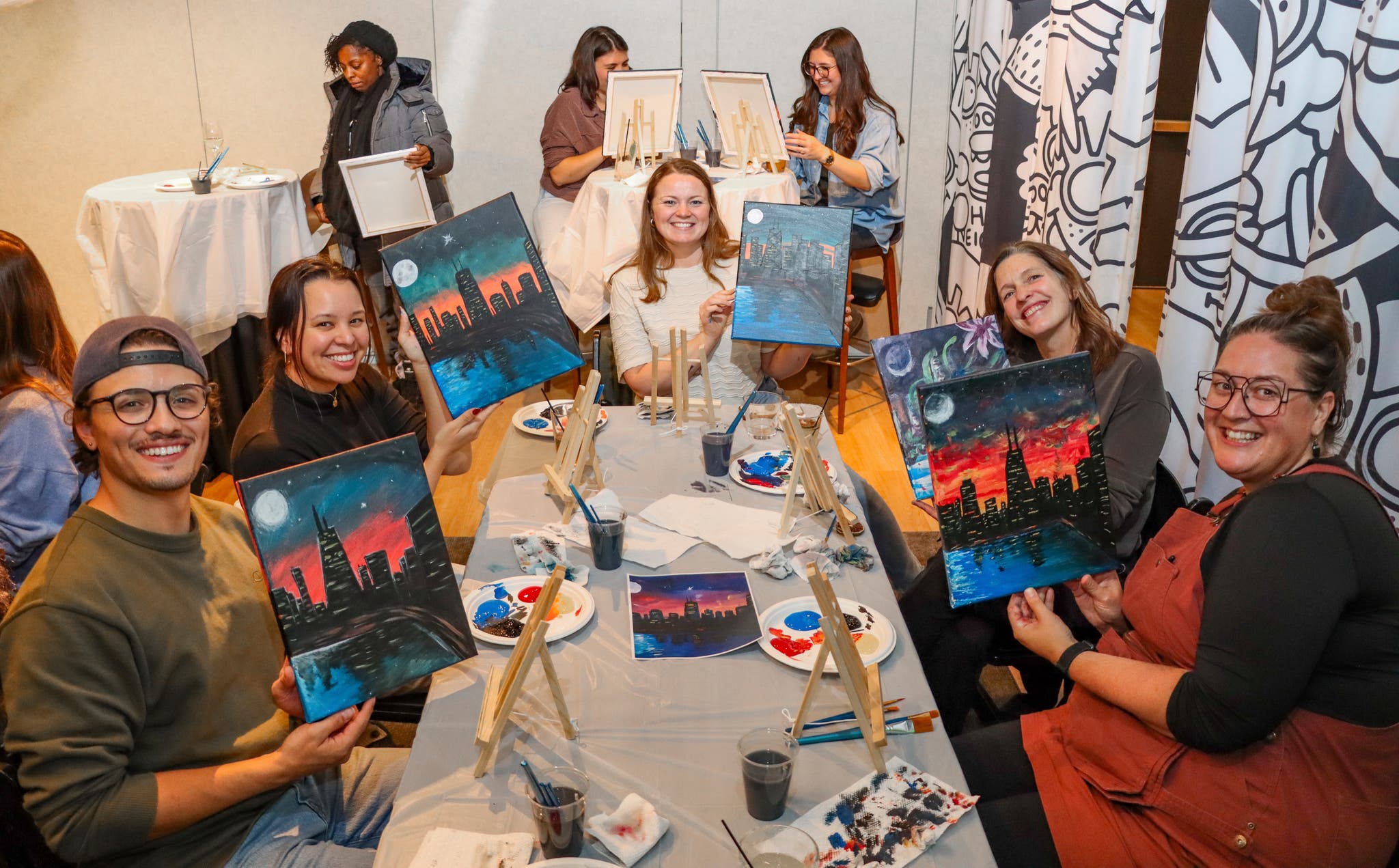 Sip & Paint at 360 CHICAGO
